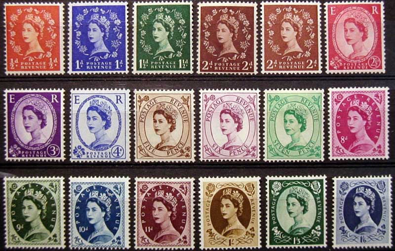 The Stamps of the Queen